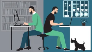 Trabalho híbrido: o equilíbrio entre o presencial e o remoto